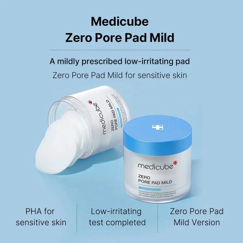Medicube Zero Pore Mild Pad 155g / 70 pads