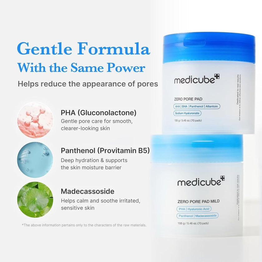 Medicube Zero Pore Pad 155g / 70 pads