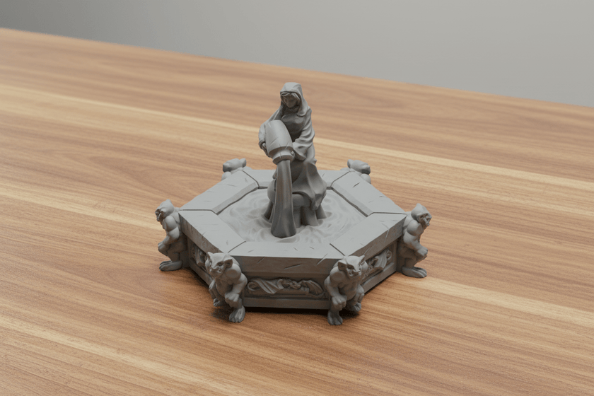 28mm Medieval Market Square Terrain – Fantasy RPG