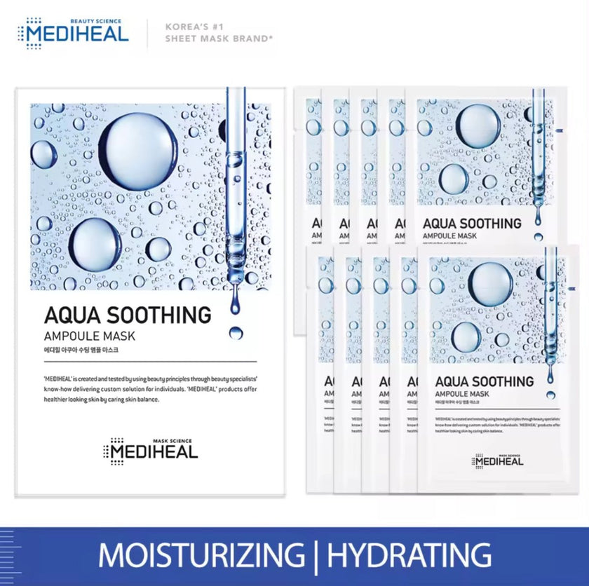 Mediheal Aqua Soothing Ampoule Mask 25ml