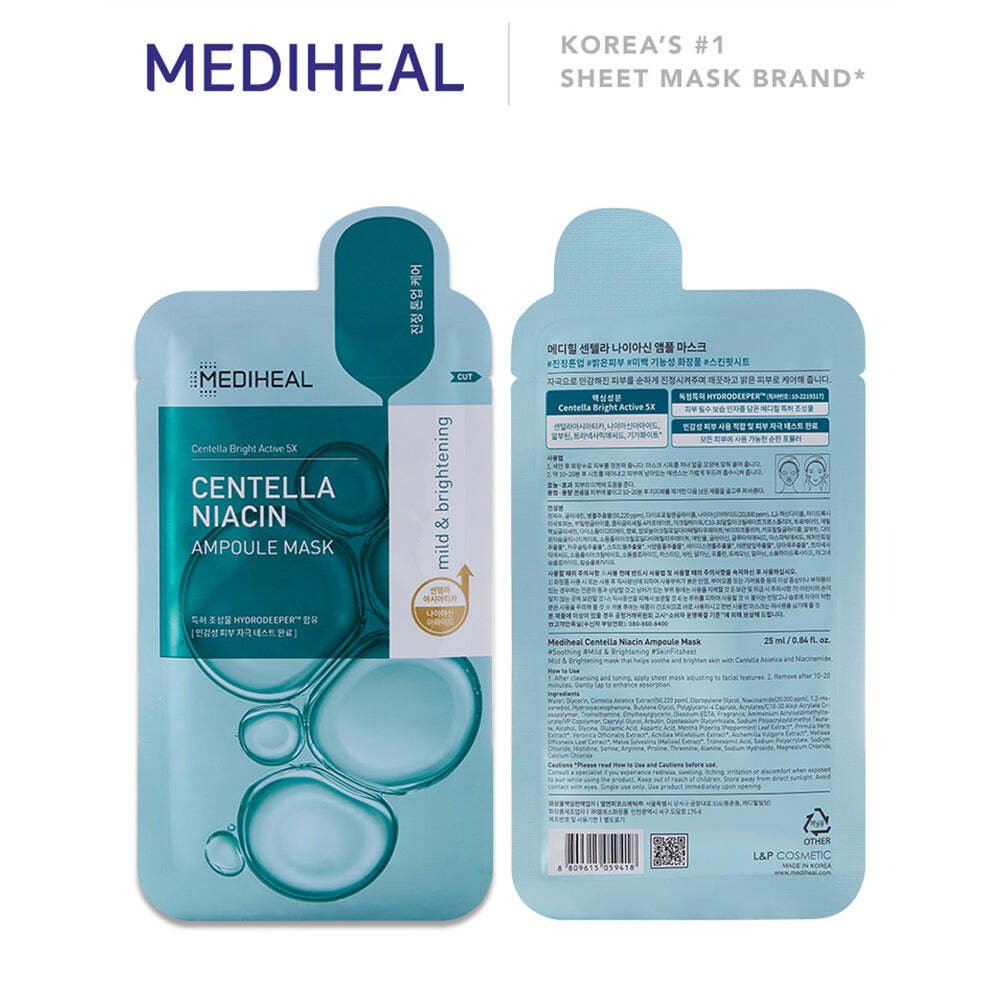 Mediheal Centella Niacin Ampoule Mask 25ml