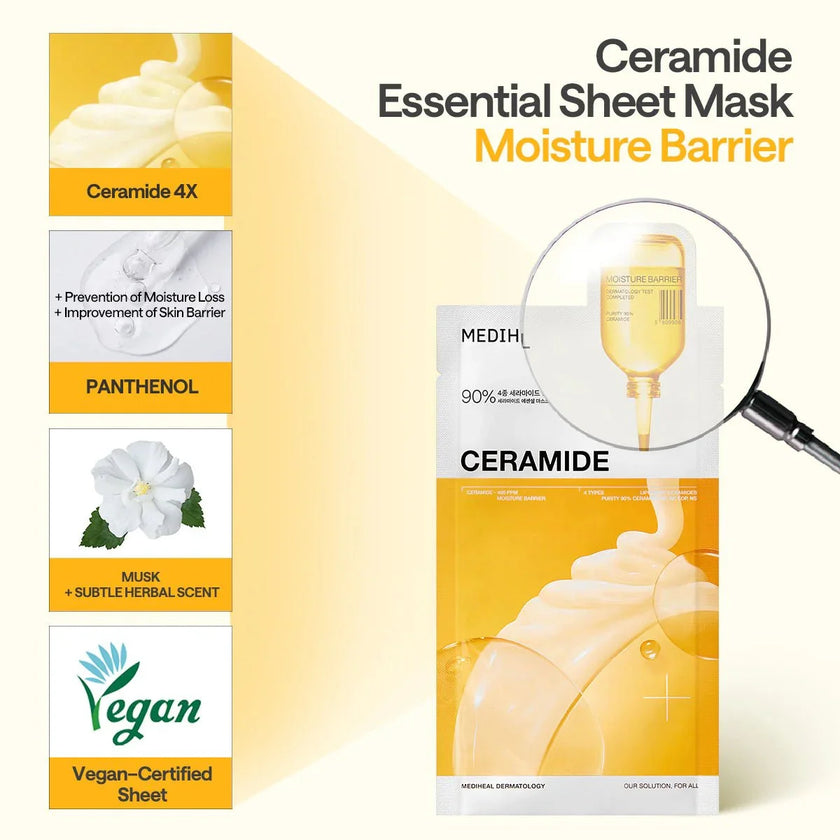 Mediheal Ceramide Essential Mask_Moisture Barrier 24ml