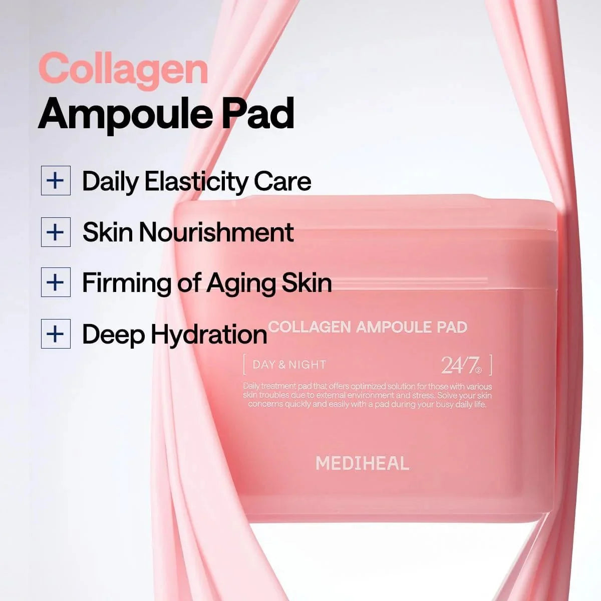 Mediheal Collagen Ampoule Pad 170ml / 100pads