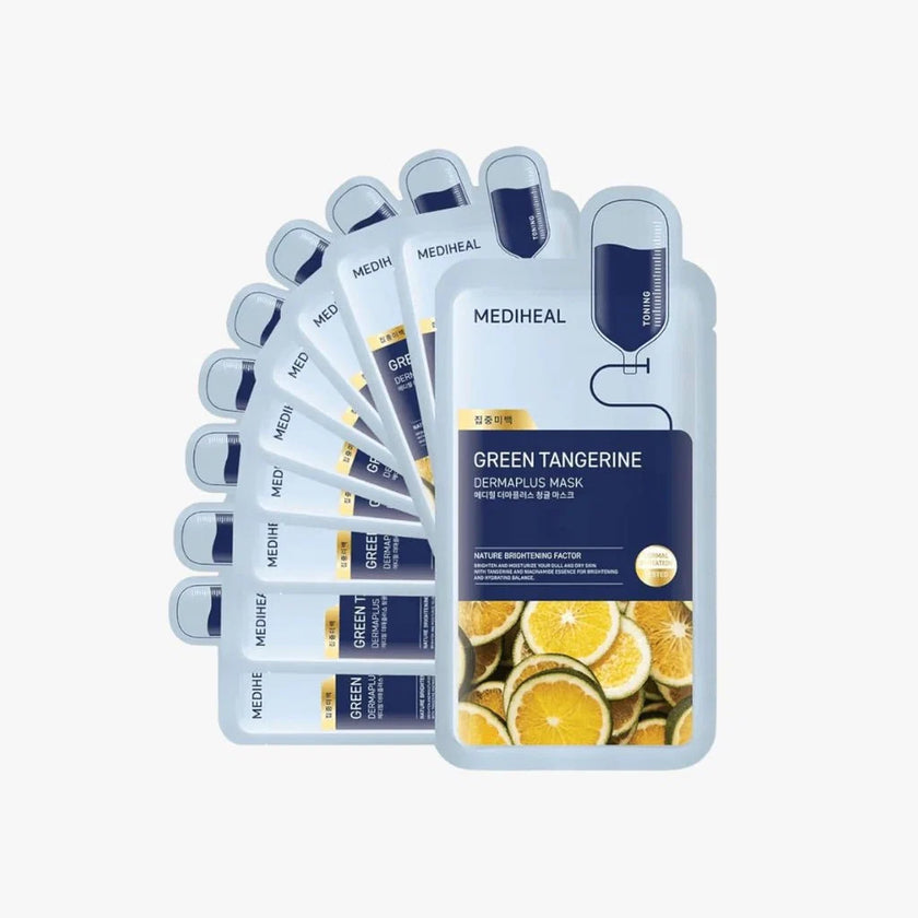 Mediheal Dermaplus Green Tangerine Mask 22ml