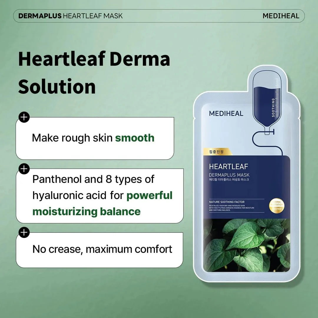 Mediheal Dermaplus Heartleaf Mask 22ml
