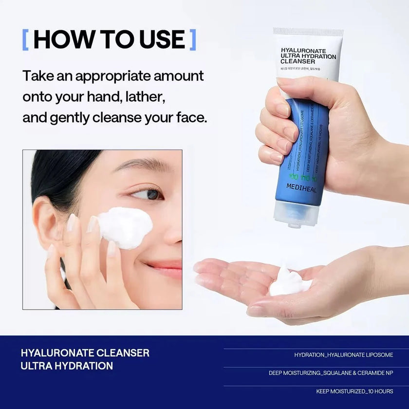 Mediheal Hyaluronate Cleanser_Ultra Hydration 120ml