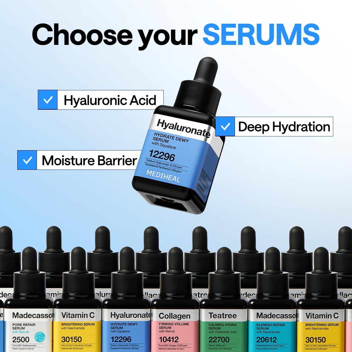 Mediheal Low Molecular Hyaluronate Hydrate Dewy Serum 40ml