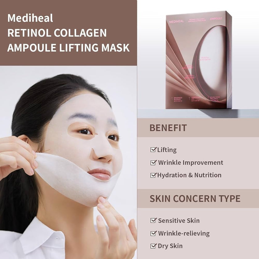 Mediheal Retinol Collagen Cream Lifting Mask 30ml