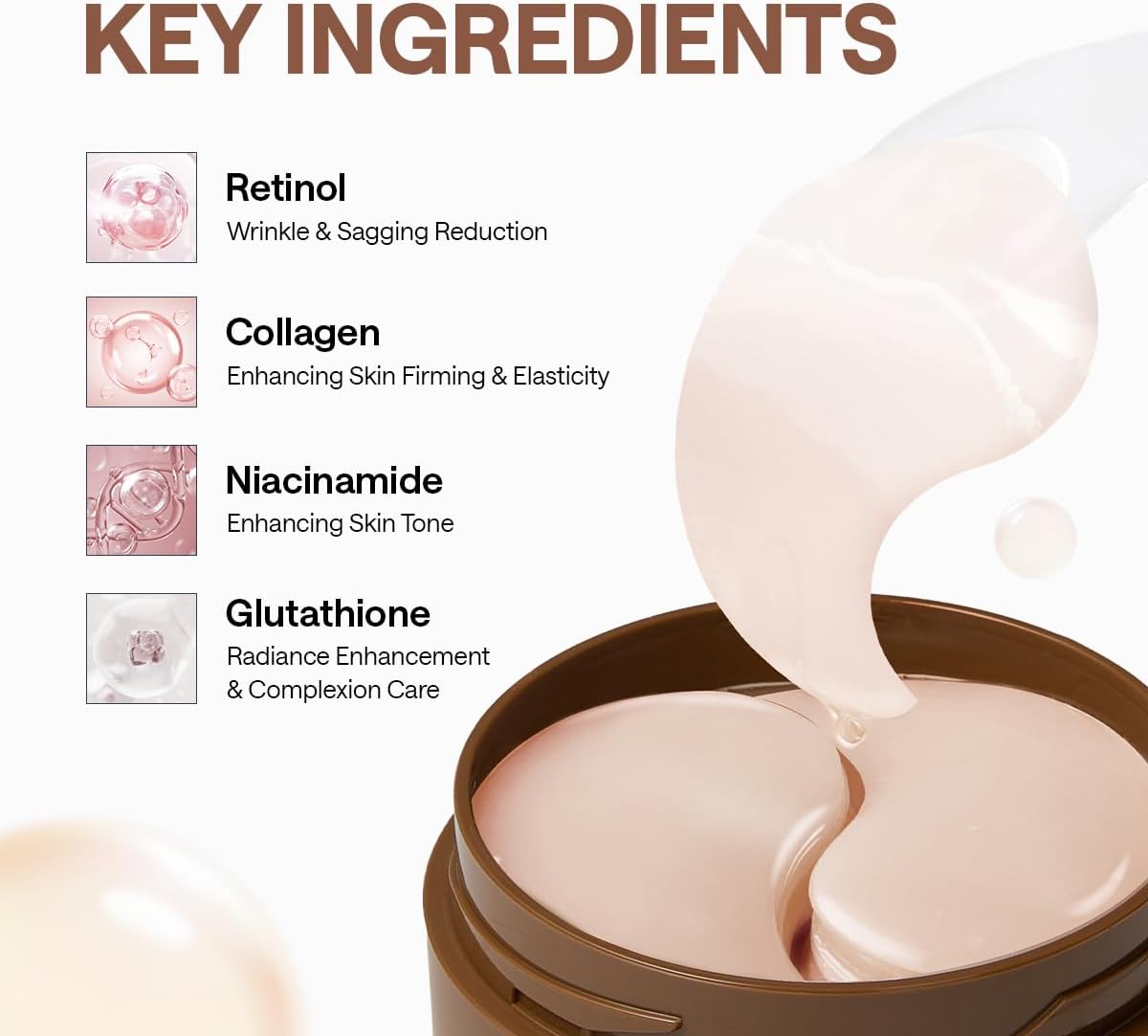 Mediheal Retinol Collagen Eye Ampoule Patch 60pcs