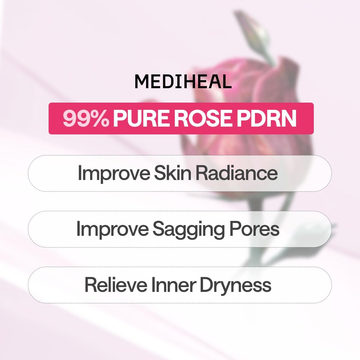 Mediheal Rose PDRN Essential Mask_Healthy Glow 24ml