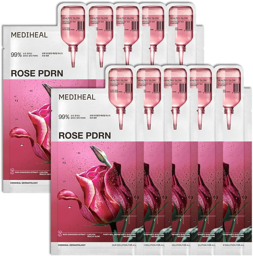 Mediheal Rose PDRN Essential Mask_Healthy Glow 24ml