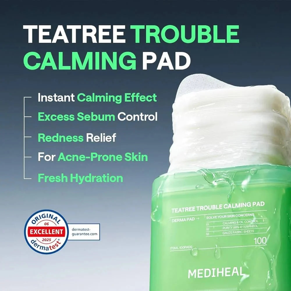Mediheal Tea tree Trouble Pad 170ml / 100pads