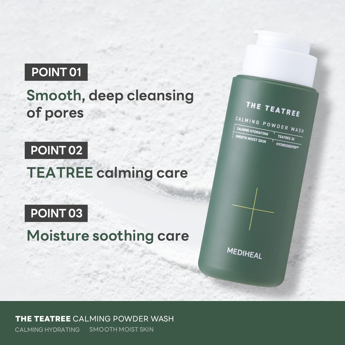 Mediheal The Teatree Calming Powder Wash 50g