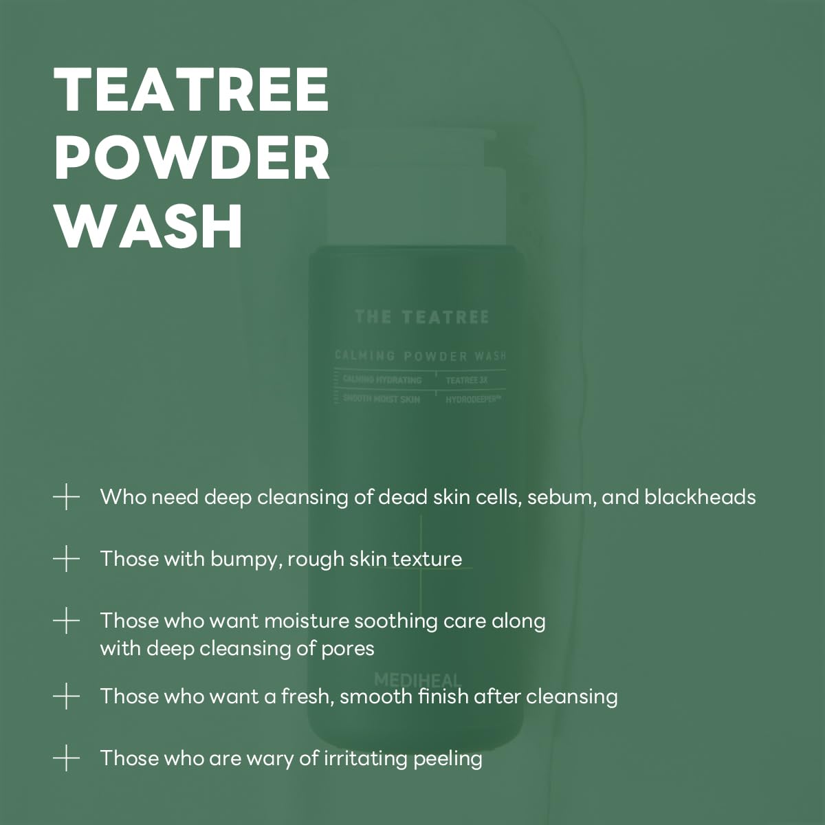Mediheal The Teatree Calming Powder Wash 50g