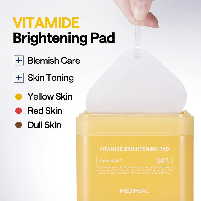 Mediheal Vitamide Brightening Pad 180ml / 100pads