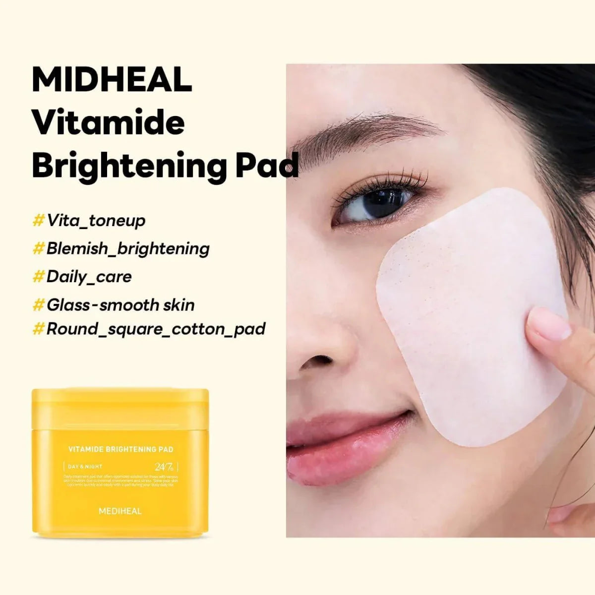 Mediheal Vitamide Brightening Pad 180ml / 100pads