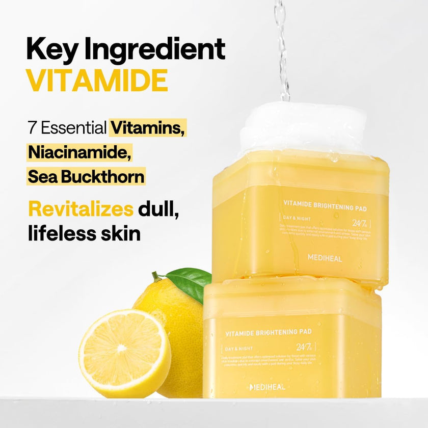 Mediheal Vitamide Brightening Pad 180ml / 100pads