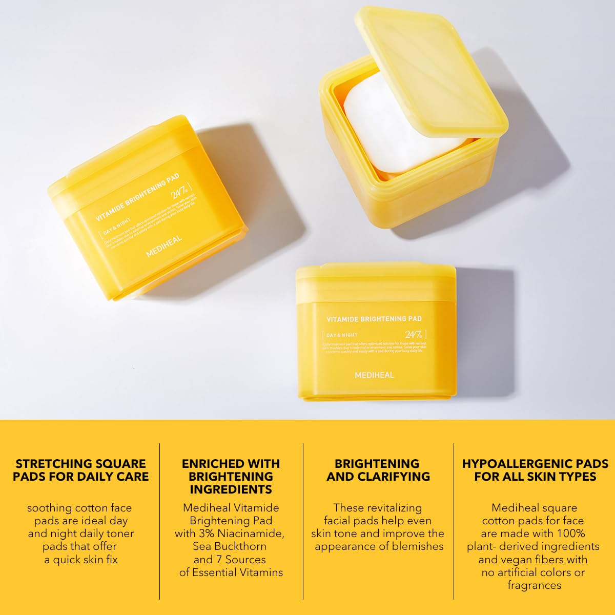 Mediheal Vitamide Brightening Pad 180ml / 100pads