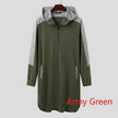Fashionable and Elegant Men's Arabian matching robe Arab  zipper pocket sweater Moroccan Men's Jalabiya