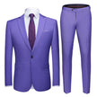 1 Button Jacket  Men's 3-piece suit – perfect for weddings, office & formal events.