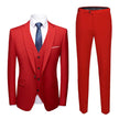 1 Button Jacket  Men's 3-piece suit – perfect for weddings, office & formal events.