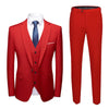 1 Button Jacket  Men's 3-piece suit – perfect for weddings, office & formal events.