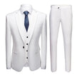 1 Button Jacket  Men's 3-piece suit – perfect for weddings, office & formal events.