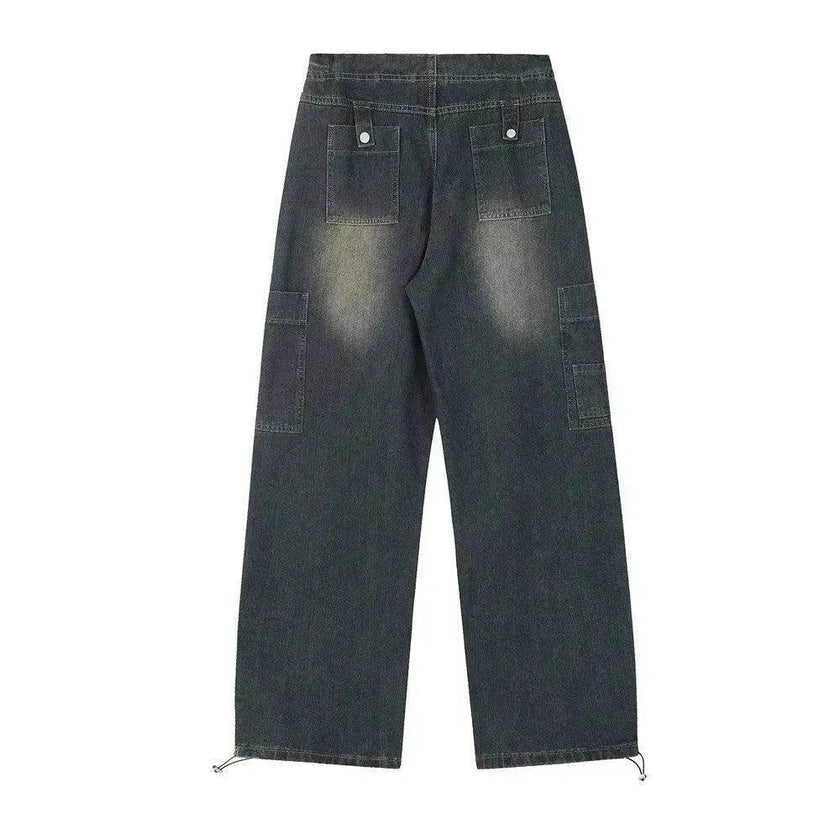 Men's Denim Trousers For Workwear Washing