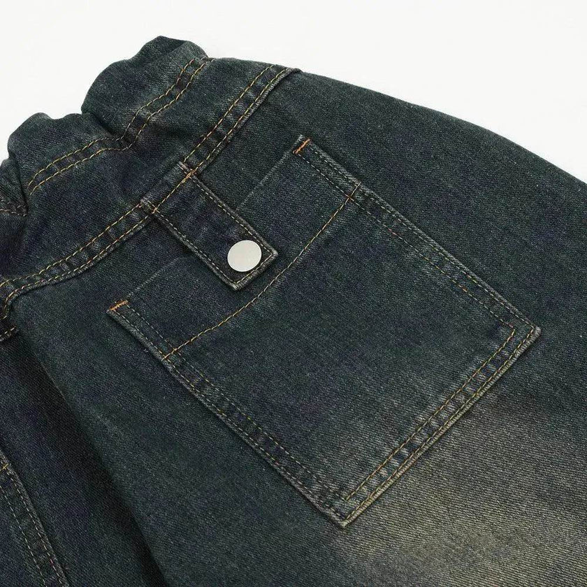Men's Denim Trousers For Workwear Washing