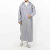 Fashionable and Elegant Men's Fashion Casual Hooded Shirt Arab  Robe Moroccan Men's Jalabiya