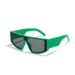 Men's Oversized One-piece Sunglasses Rivet