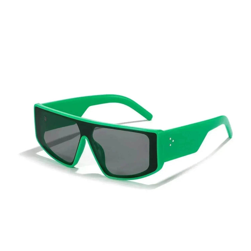 Men's Oversized One-piece Sunglasses Rivet