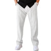 Men's Trouser Pant  Sports Casual Loose Straight Pants With Drawstring Design