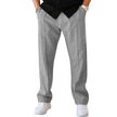 Men's Trouser Pant  Sports Casual Loose Straight Pants With Drawstring Design