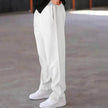 Men's Trouser Pant  Sports Casual Loose Straight Pants With Drawstring Design