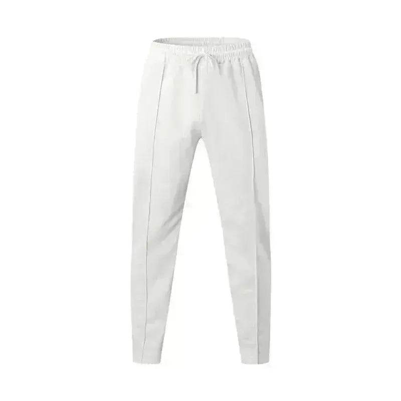 Men's Trouser Pant  Sports Casual Loose Straight Pants With Drawstring Design