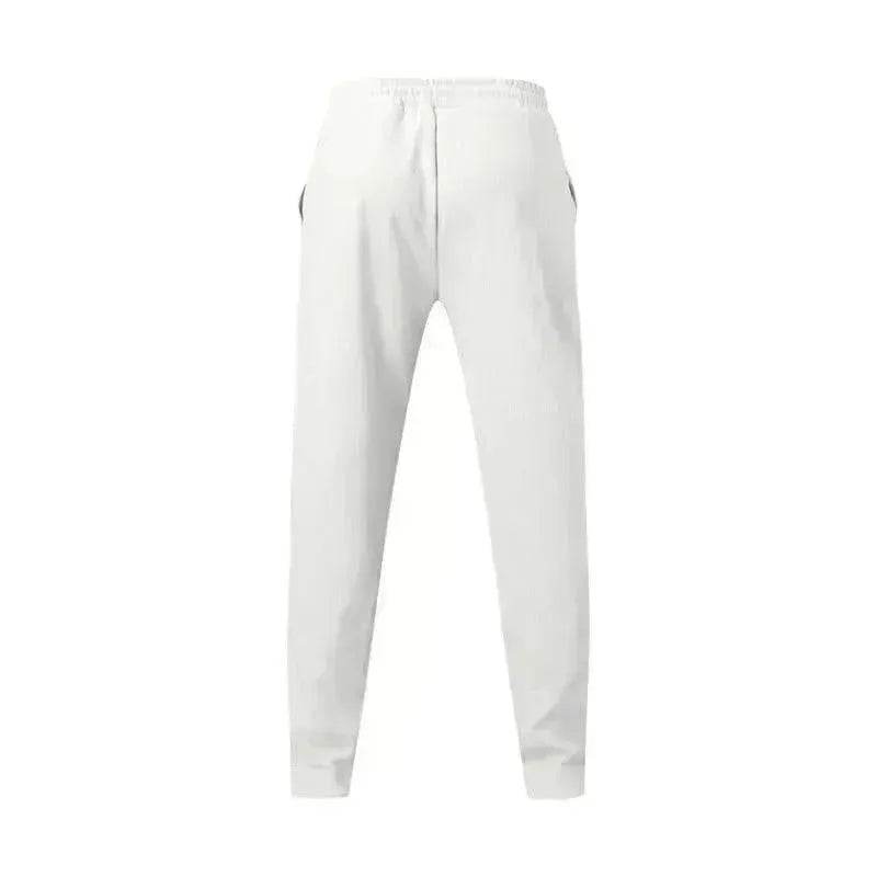 Men's Trouser Pant  Sports Casual Loose Straight Pants With Drawstring Design
