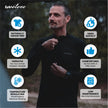 Men's Merino Wool 1/4 Zip Pullover — Midweight