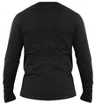 Men's Merino Wool Long Sleeve Henley — Midweight