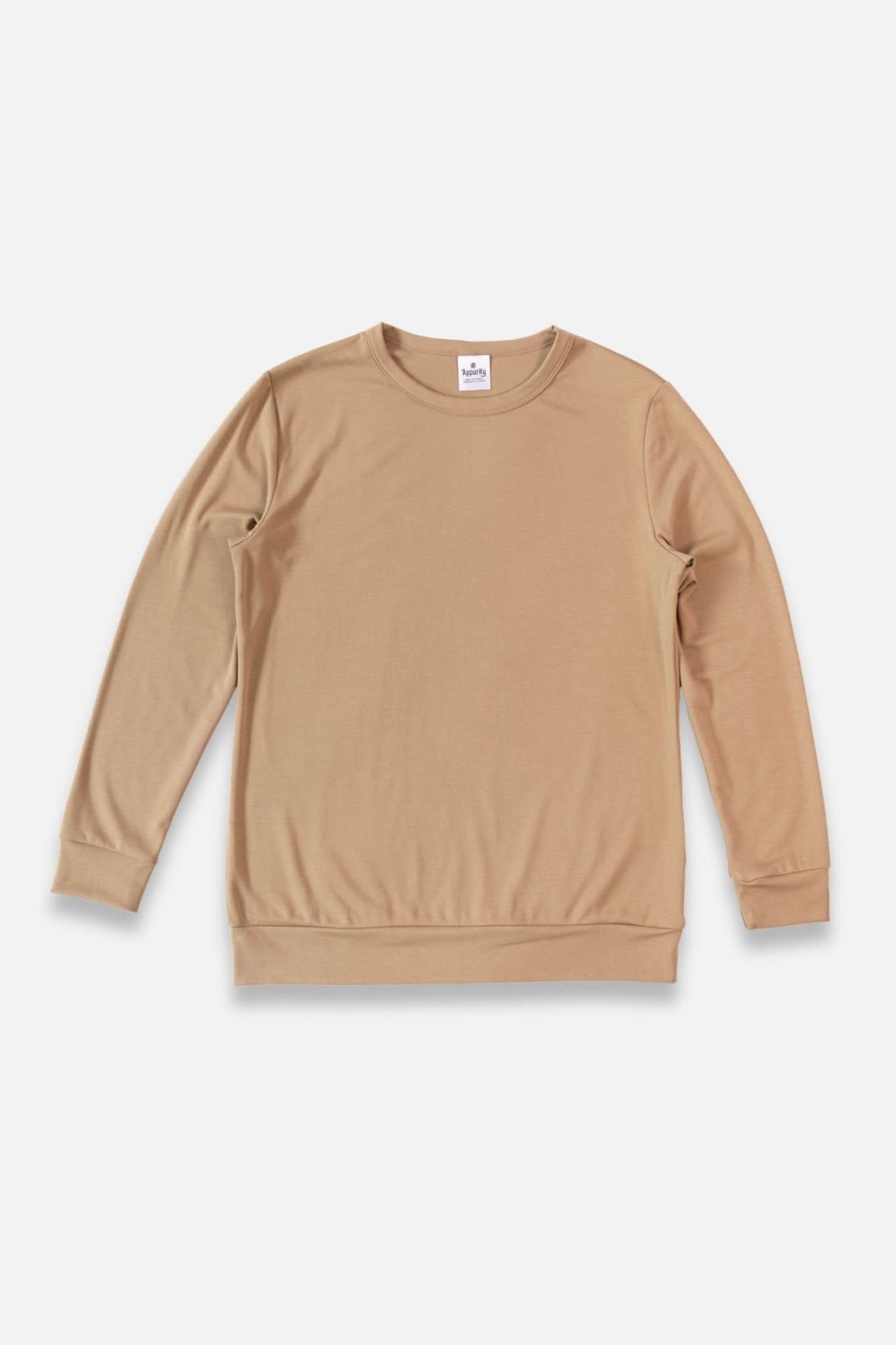 Men's Bamboo Pullover | Terracotta