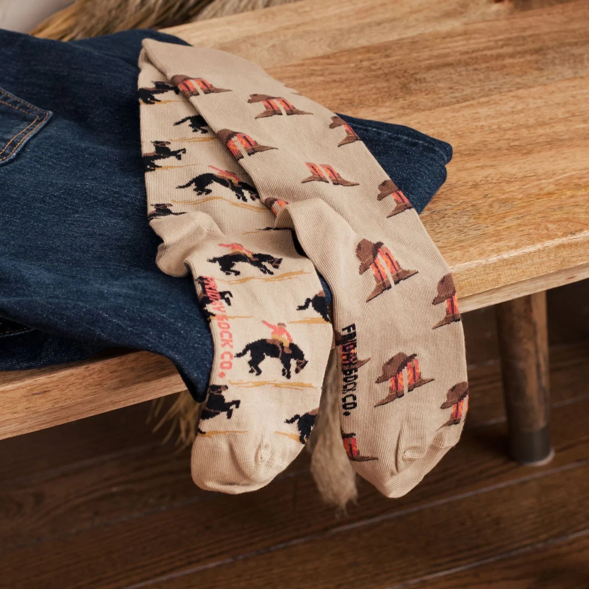 Friday Sock Co Men's Western Socks