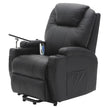 Mercury  Infinite Position Leather Lift Chair (2 motor, H & M)