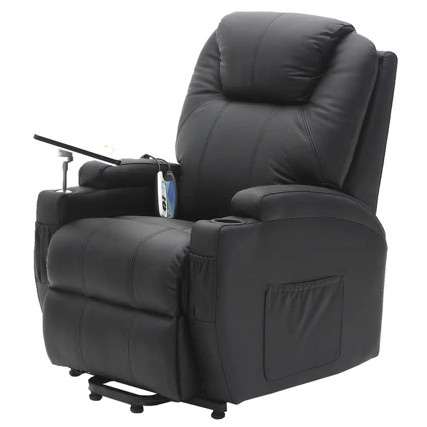 Mercury  Infinite Position Leather Lift Chair (2 motor, H & M)