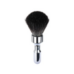 MERKUR Shaving Brush 1701 with Vegan Synthetic Hair in Bright Chrome
