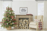 Merry Christmas Large Wood Sign