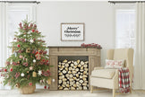 Merry Christmas Large Wood Sign