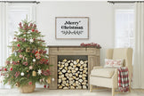 Merry Christmas Large Wood Sign