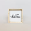 Merry Christmas Mini Wood Sign