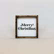 Merry Christmas Mini Wood Sign