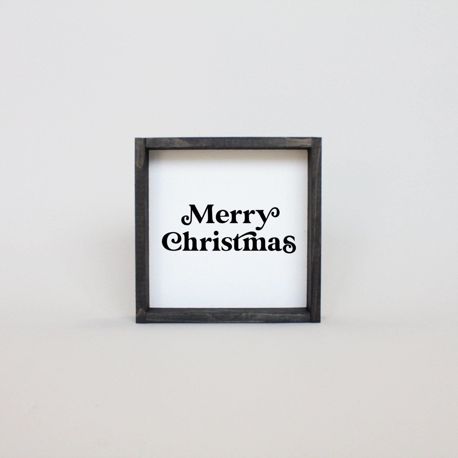 Merry Christmas Mini Wood Sign
